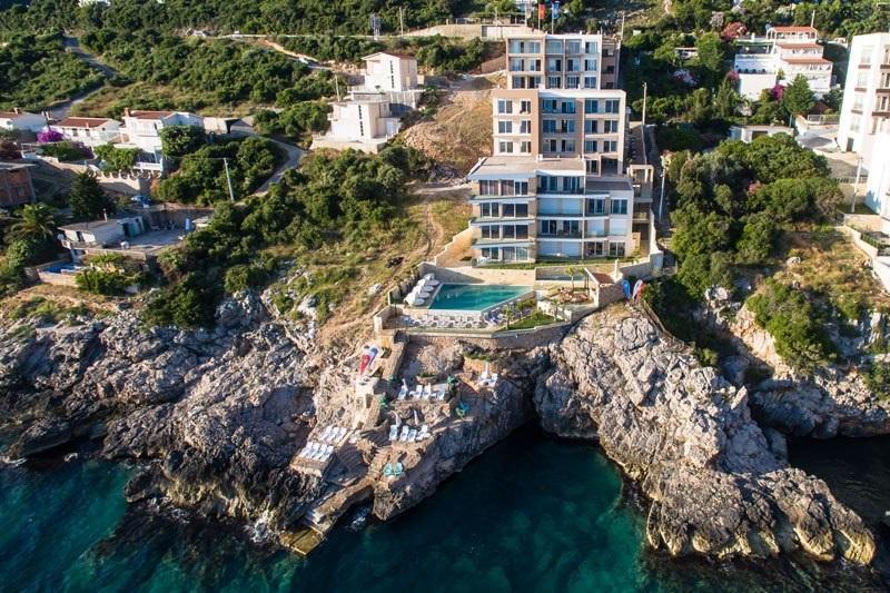 Apartment Victoria Dobra Voda Bagian luar foto