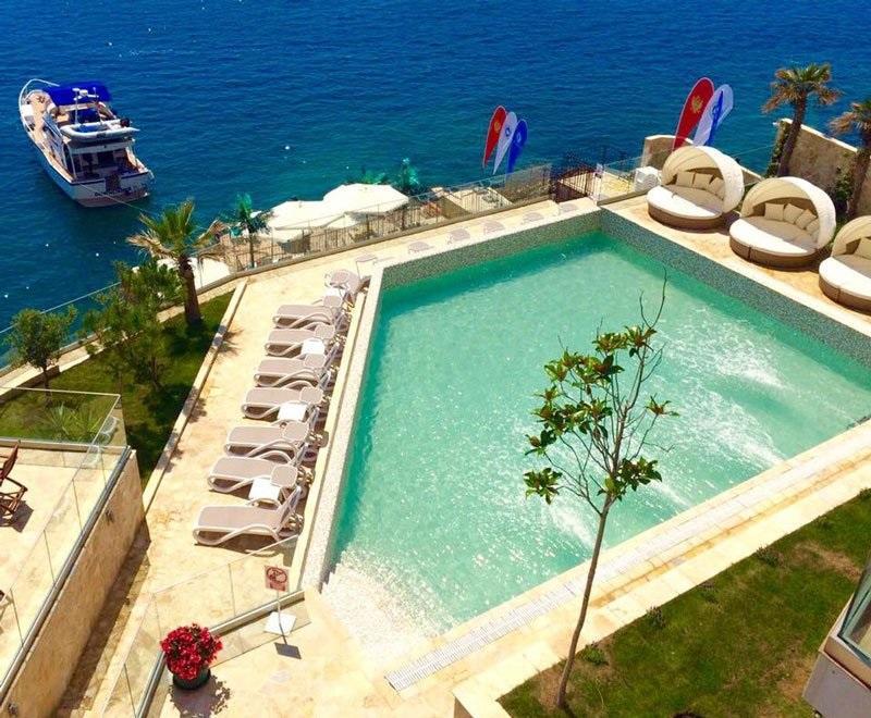 Apartment Victoria Dobra Voda Bagian luar foto